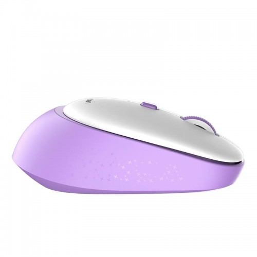 Миша MEETION 2.4 G Wireless Office Mouse R571 |1000/1200/1600 DPI, AA Battery| white-pink
