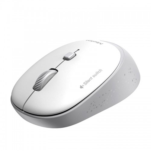 Миша MEETION 2.4 G Wireless Office Mouse R571 |1000/1200/1600 DPI, AA Battery| white-pink