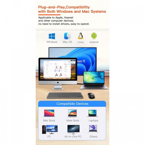 Миша MEETION 2.4 G Wireless Office Mouse R571 |1000/1200/1600 DPI, AA Battery| white-purple