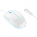 Миша HOCO Wonderful gaming luminous wired mouse GM37| 800-1200-1600-2400 dpi| white