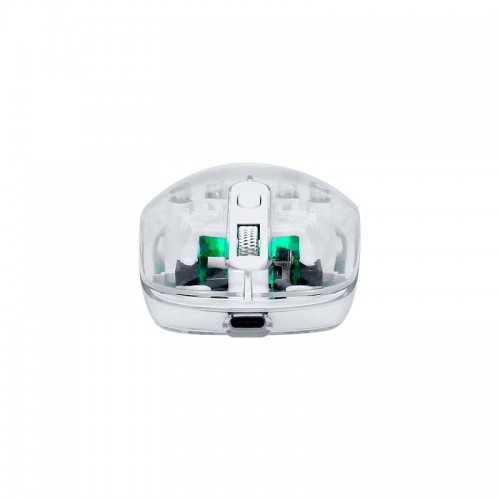 Мышь XTRIKE Me wireless transparent optical mouse GW-114 |2.4G/BT5.2, 800-1200-1600dpi|