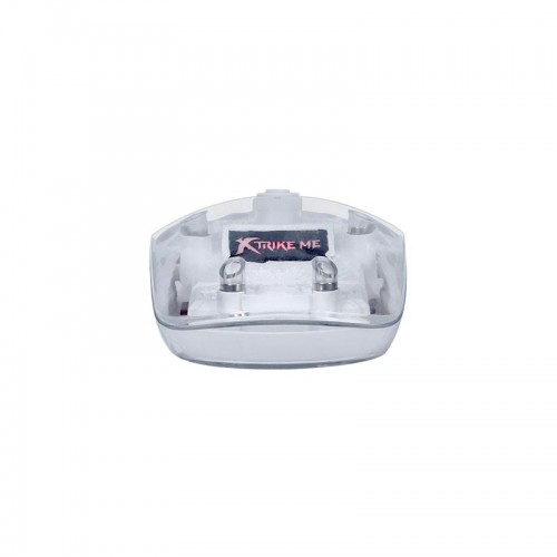 Миша xtrike Me wireless transparent optical mouse GW-114 |2.4G/BT5.2, 800-1200-1600dpi| transparent-white