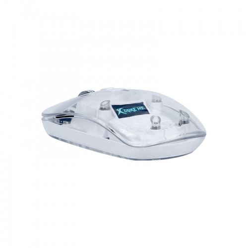 Миша xtrike Me wireless transparent optical mouse GW-114 |2.4G/BT5.2, 800-1200-1600dpi| transparent-white