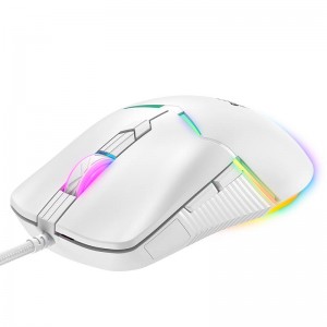 Миша Onikuma RGB Wired Gaming Mouse CW929 |400/800/1600/3200/6400 DPI| white