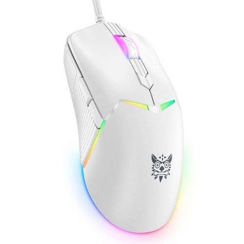Миша Onikuma RGB Wired Gaming Mouse CW929 |400/800/1600/3200/6400 DPI| white