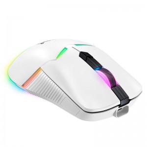Миша Onikuma Onikuma RGB Tri-Mode Gaming Mouse CW928 |2.4G/BT/Type-C, 800-12000DPI| white