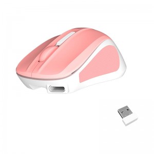 Миша Meetion Minigo 2.4 G Wireless Mini Mouse |1200DPI| pink