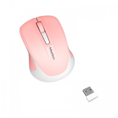 Миша Meetion Minigo 2.4 G Wireless Mini Mouse |1200DPI| pink