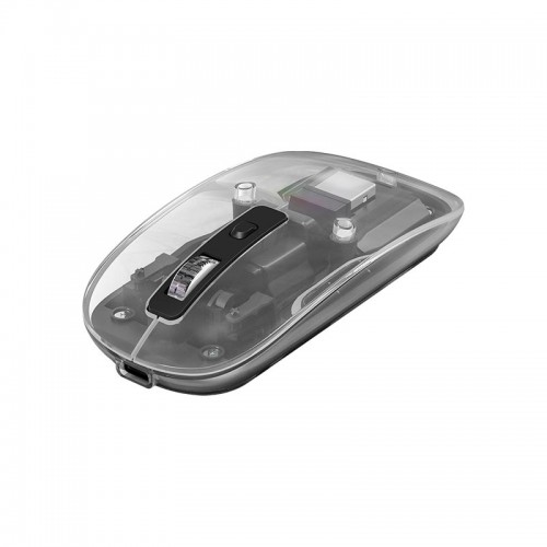 Миша MARVO wireless Mouse M810W BK |2.4G/BT, 800-1200-1600dpi| transparent-black
