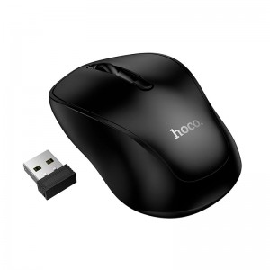 Миша HOCO Exciting dual-mode business wireless mouse GM41 |2.4G/BT(3.0+5.2), 800-1200-1600dpi| black