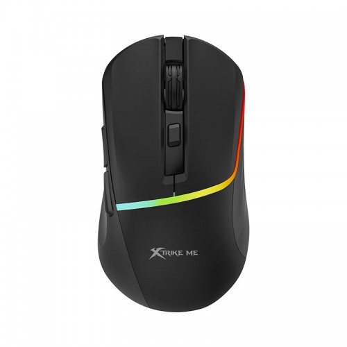 Миша XTRIKE ME wireless mouse GW-322 BK |2.4G/BT5.2, 800-3200DPI, 6 Buttons| black