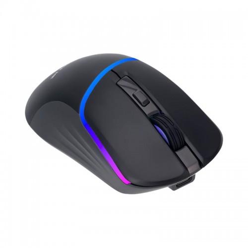 Миша XTRIKE ME wireless mouse GW-322 BK |2.4G/BT5.2, 800-3200DPI, 6 Buttons| black