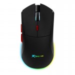 Миша XTRIKE ME Wireless Mouse GW-613 2.4G/BT5.4/Type-C, 800-10000DPI, 6 Buttons| black