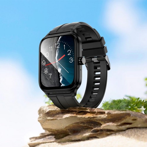 Smart sports watch HOCO Y27 (call version) |Track, HeartRate, 1.95"|