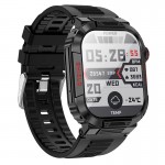 Smart Sports Watch Borofone BD9 (call version) |Track, HeartRate, 2", IP67| black