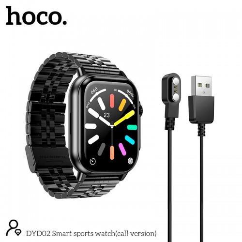Smart sports watch HOCO DYD02 (call version) |Track, HeartRate, 2.02"|