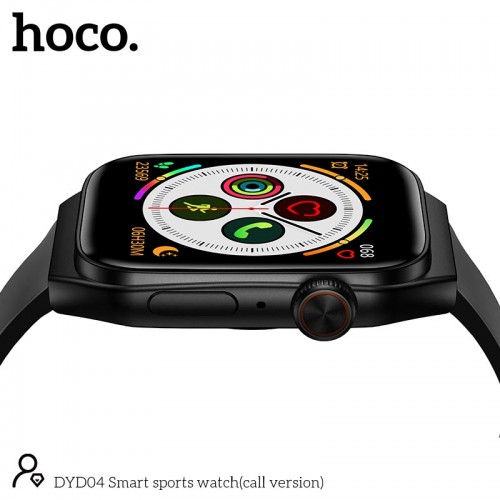 Smart sports watch HOCO DYD04 (call version) |Track, HeartRate, IP68, 1.83"|