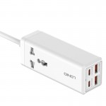 Подовжувач мережевий Ldnio SC1418 |2USB/2Type-C, 1Sockets. QC/PD, 65W/10A, 2m  EU Plug| white