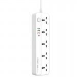 Подовжувач мережевий LDNIO SC5415 |PD20W/QC18W, 3USB/1Type-C, 5Sockets| white