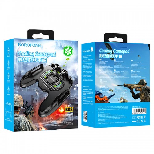 Игровой контроллер BOROFONE Warrior cooling gamepad BG3