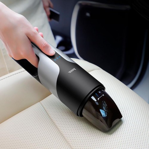Автомобільний пилосос Hoco Azure PH16 |80W, 2000 mAh, 120ml| black-silver