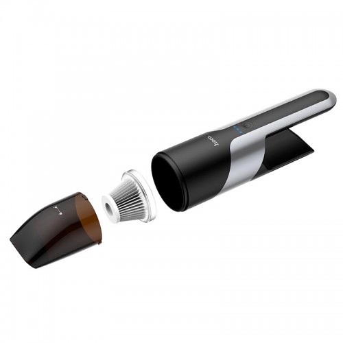 Автомобільний пилосос Hoco Azure PH16 |80W, 2000 mAh, 120ml| black-silver