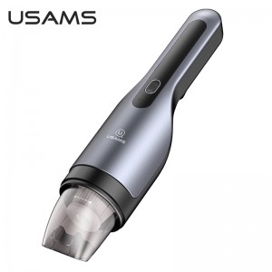 Автомобільний пилосос USAMS Mini Handheld Vacuum Cleaner US-ZB108 |80W, 120ml, 5500Pa| black