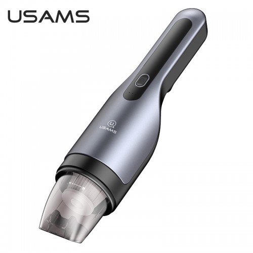 Автомобільний пилосос USAMS Mini Handheld Vacuum Cleaner US-ZB108 |80W, 120ml, 5500Pa| black