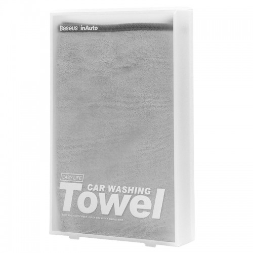 Авто рушник BASEUS Easy life car washing towel (40 * 40mm Two pack) (CRXCMJ-0G) grey