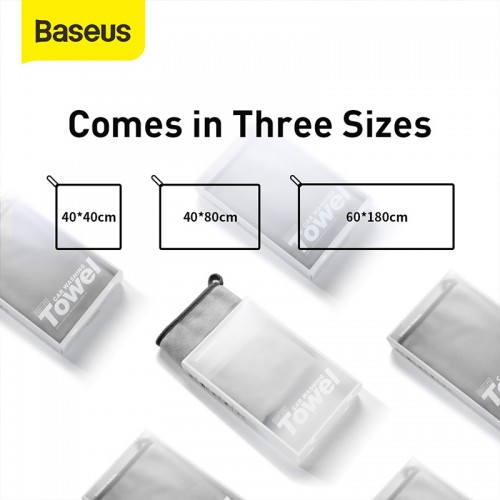 Авто рушник BASEUS Easy life car washing towel (40 * 40mm Two pack) (CRXCMJ-0G) grey