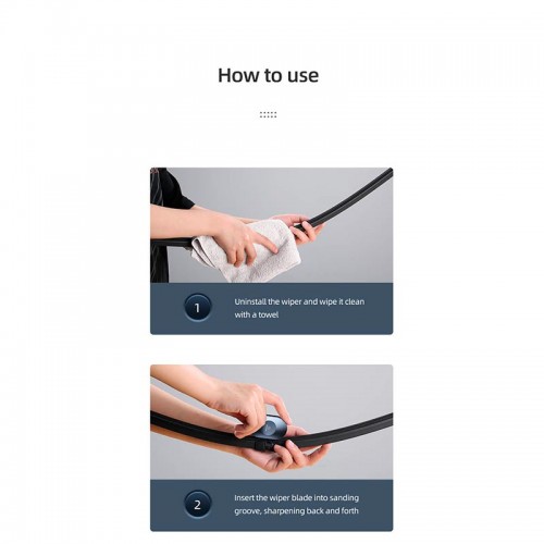 Восстановитель (Очиститель) автомобильных дворников USAMS Windshield Wiper Repair Tool US-ZB246