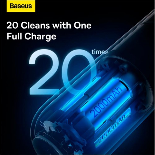 Автомобільний пилосос BASEUS A2pro Car Vacuum Cleaner |120mL, 6kPa| (VCAQ040002) white
