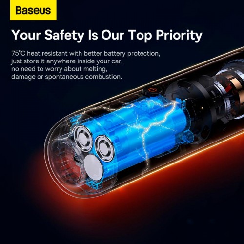 Автомобільний пилосос Baseus A3lite Car Vacuum Cleaner Black |7-12kPa| black