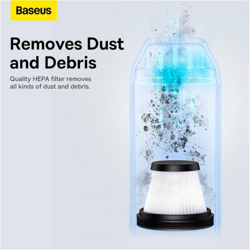 Фільтр пилососа Baseus A3lite Car Vacuum Cleaner strainer (1PCS) black