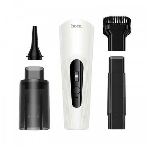 Пилосос HOCO Wave бездротовий vacuum cleaner (blowing and suction integrated) ZP16 |5.2KPa, 200Ml, 50W| white