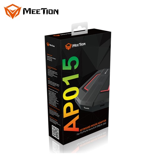 Hub адаптер MeeTion Gaming Keyboard And Mouse MT-AP015 black