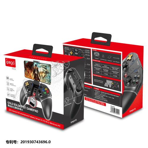 Игровой контроллер iPega golden warrior PG-9218 |BT5.0, 2.4G, Android, iOS, TV, PC, NS, PS|