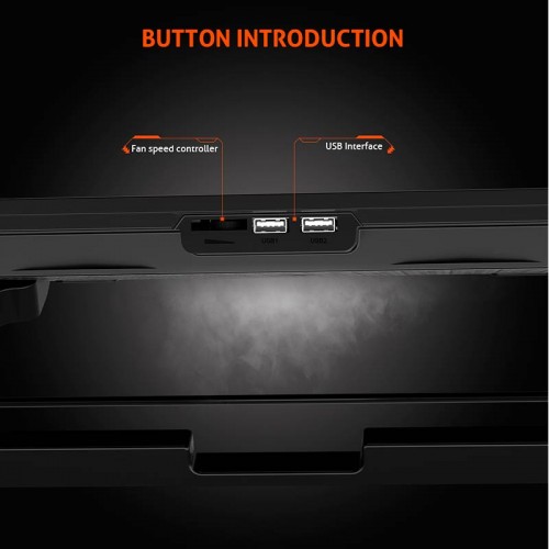 Кулер для ноутбука MeeTion CoolingPad CP3030 |9-15.6"| black