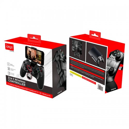 Игровой контроллер iPega Bluetooth PG-9076 |BT/2.4G, Android, iOS, TV, PC, PS|