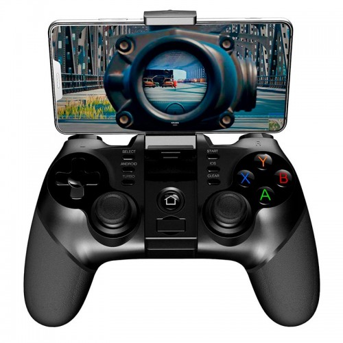 Ігровий контролер iPega Bluetooth PG-9076 |BT/2.4G, Android, iOS, TV, PC, PS| black