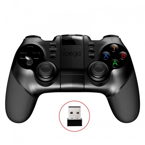 Ігровий контролер iPega Bluetooth PG-9076 |BT/2.4G, Android, iOS, TV, PC, PS| black