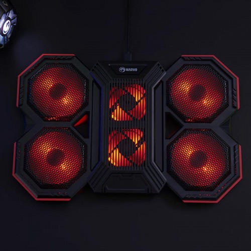 Кулер для ноутбука MARVO CoolingPad FN-41 |2USB, 9-17.3"| black
