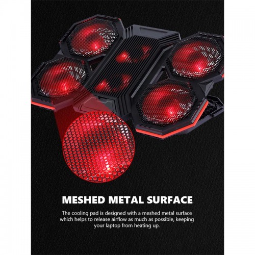 Кулер для ноутбука MARVO CoolingPad FN-41 |2USB, 9-17.3"| black