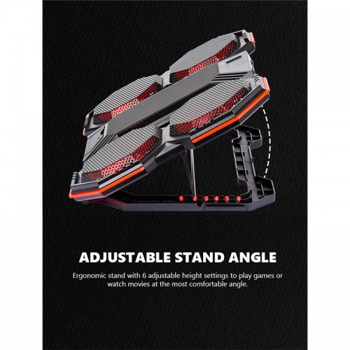 Кулер для ноутбука MARVO CoolingPad FN-41 |2USB, 9-17.3"| black