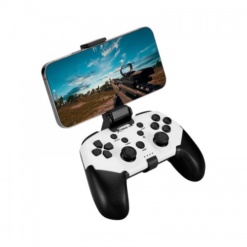 Ігровий контролер Xtrike ME GP-43 Bluetooth Gamepad (Android / PS / Switch / PC) black-white