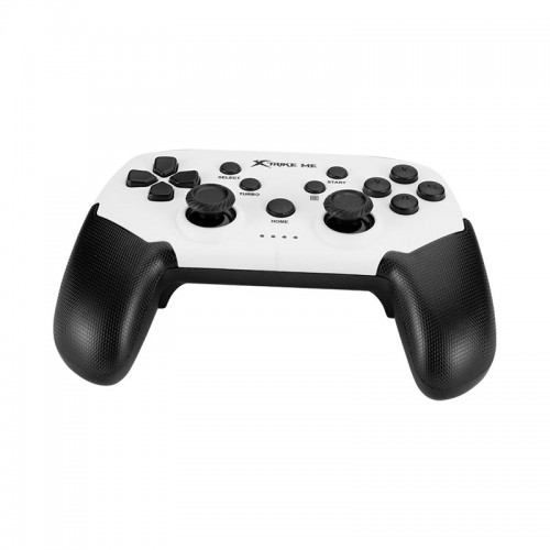 Ігровий контролер Xtrike ME GP-43 Bluetooth Gamepad (Android / PS / Switch / PC) black-white