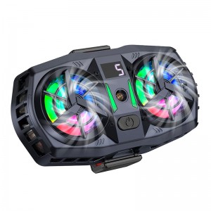 Куллер для телефону HOCO mustango mobile phone dual cooler GM36 |4.5-7"| black