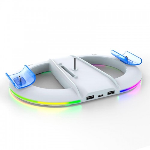 Док-станція Ipega Charge stand for PS5 Slim Disc / Digital PG-P5S045 |RGB, USB 2.0| white