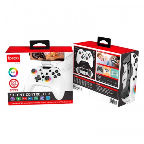 Ігровий контролер IPega Wireless game controller PG-9111B |Android/iOS(MFI), PS3, PS4, Nintendo Switch, Windows PC| white