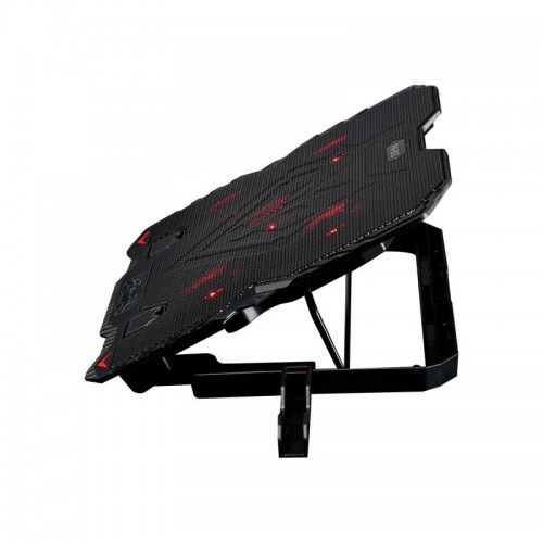 Підставка для ноутбука Xtrike Me FN-813 (9-15,6) 5 кулерів 2 USB 5 рівнів нахилу RGB підсвітка black